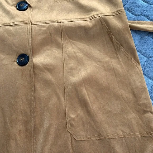 NWT - Lulus faux suede topper. Size Small. - Picture 9 of 16